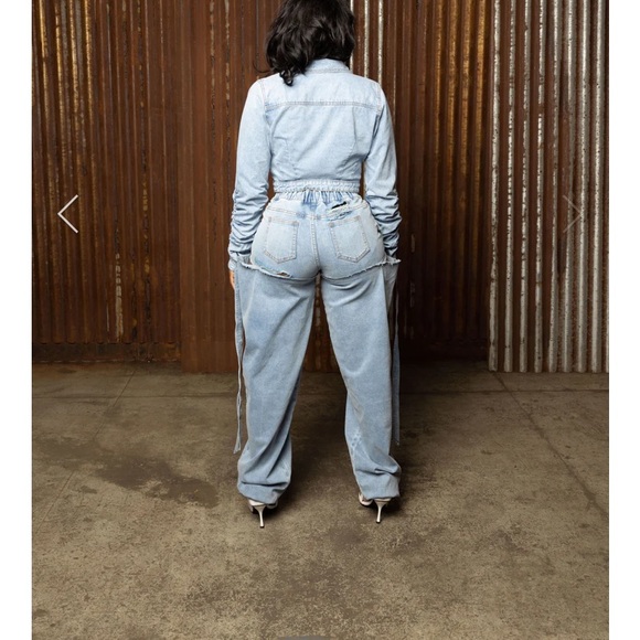 Irregular exposure jeans XS - Picture 2 of 8